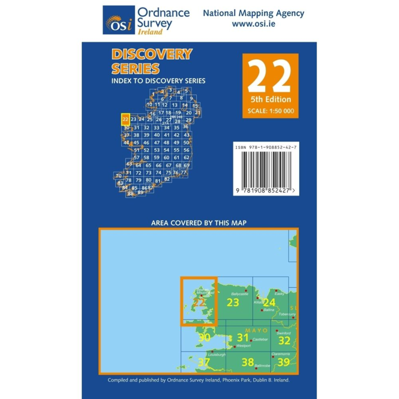 OSI Discovery Series Sheet 22 Lamfold Mayo. 5th Edition 2015-1